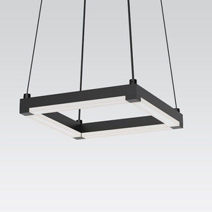 Stix 9" Square LED Pendant (with 20' Cord)