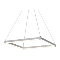 Stix Square 19" LED Pendant