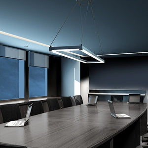 Stix 30" x 6" Rectangle LED Pendant (with 20' Cord)