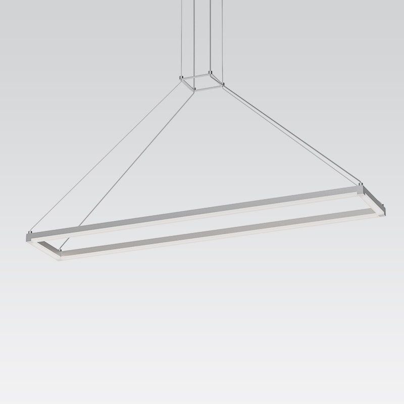 Stix 47" x 9" Rectangle LED Pendant (with 20' Cord)