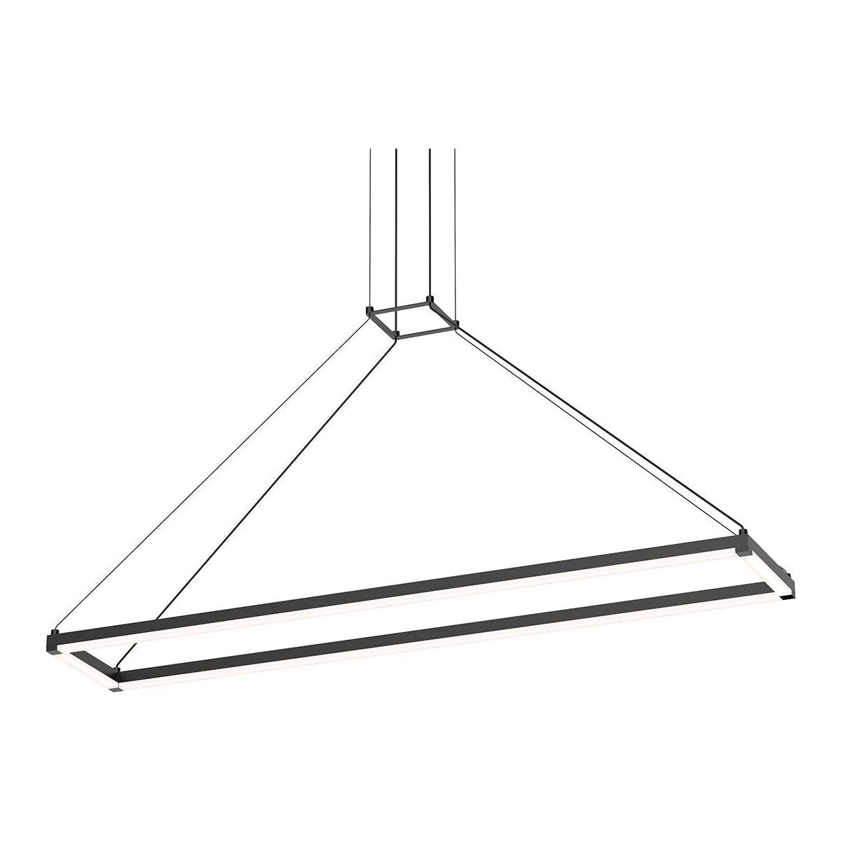 Stix 47" x 9" Rectangle LED Pendant (with 20' Cord)