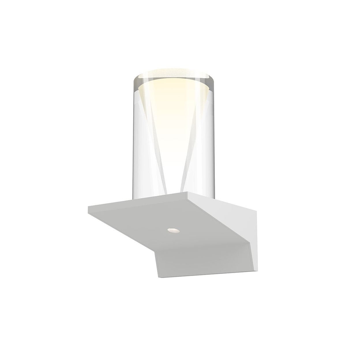 Votives LED Sconce (4.5H x 2.75D Glass)