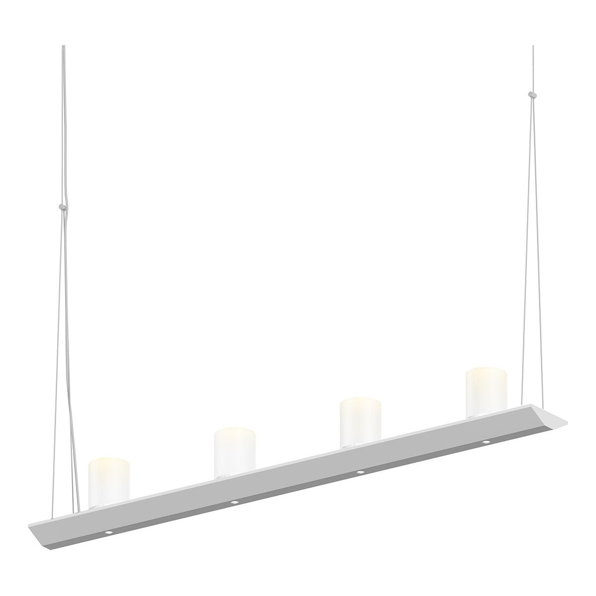 Votives 3' LED Bar Pendant (3.0H x 2.25D Glass)