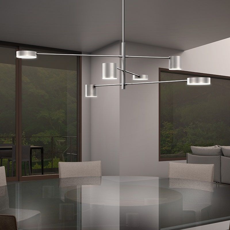 Counterpoint 6-Light LED Linear Pendant