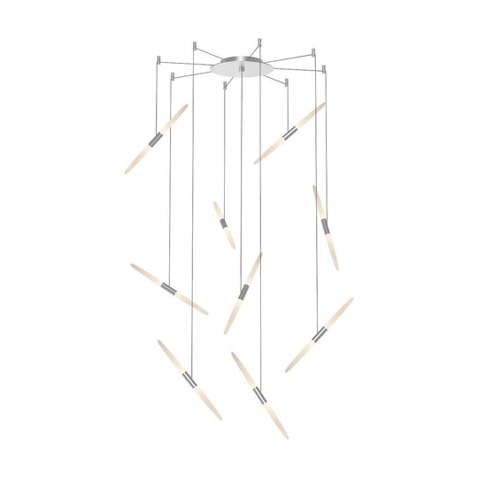 Ballet 9-Light Swag LED Chandelier