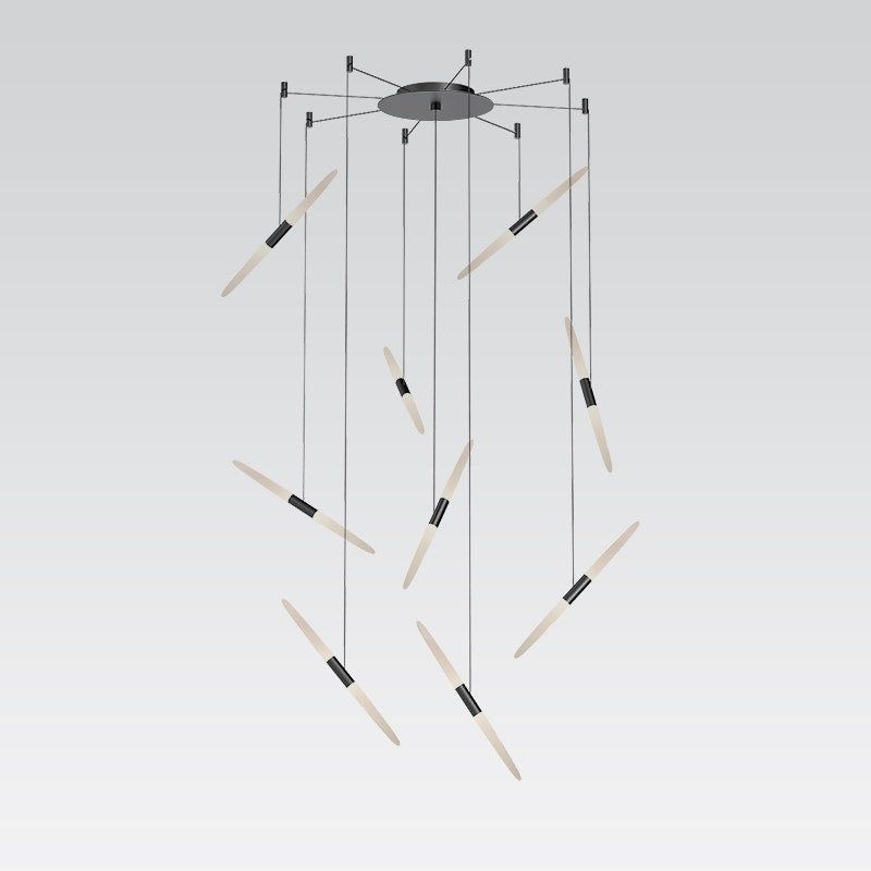 Ballet 9-Light Swag LED Pendant (with 20' Cords)