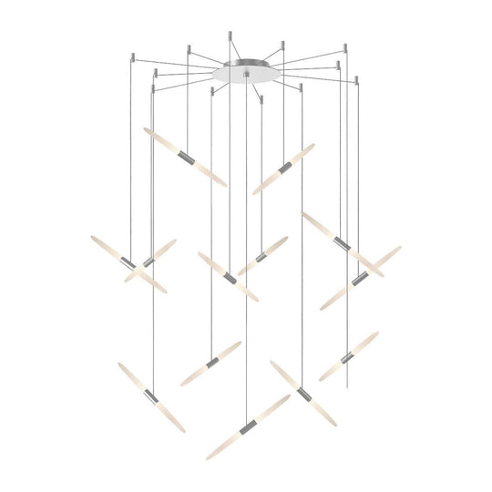 Ballet 13-Light Swag LED Chandelier