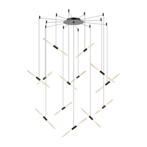 Ballet 13-Light Swag LED Chandelier