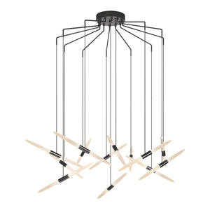 Ballet 13-Light Spreader LED Pendant (with 20' Cords)