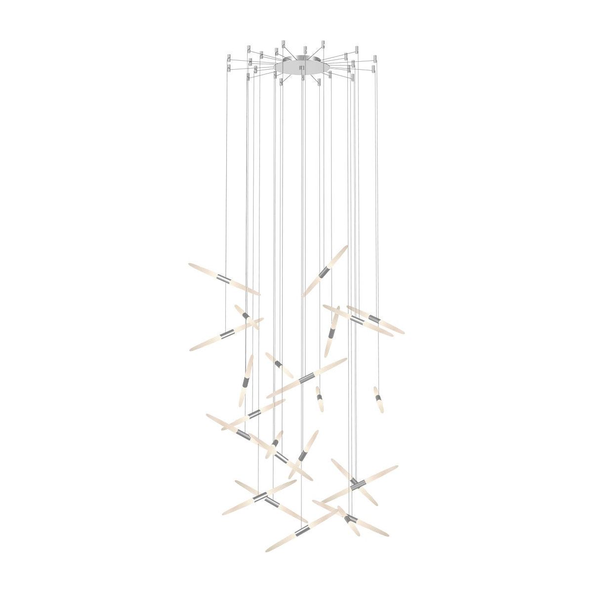 Ballet 24-Light Swag LED Chandelier