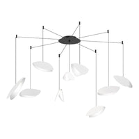 Papillons 9-Light Swag LED Chandelier