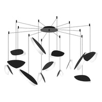 Papillons 13-Light Swag LED Chandelier