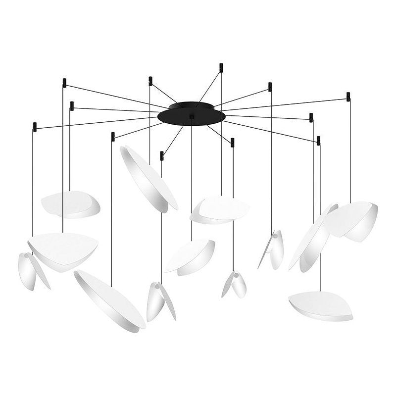 Papillons 13-Light Swag LED Chandelier