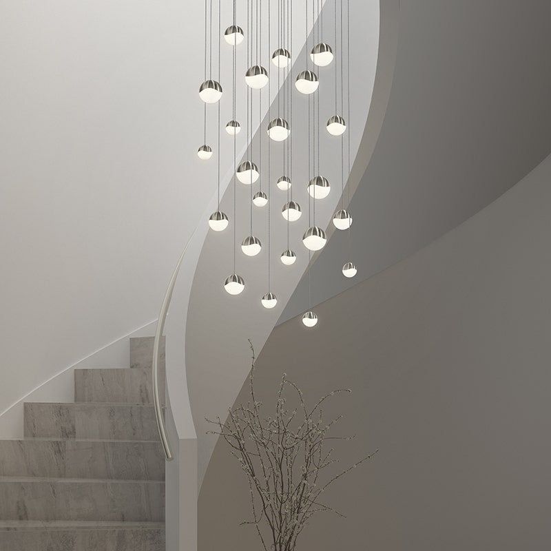 Grapes 24-Light Round Medium LED Pendant