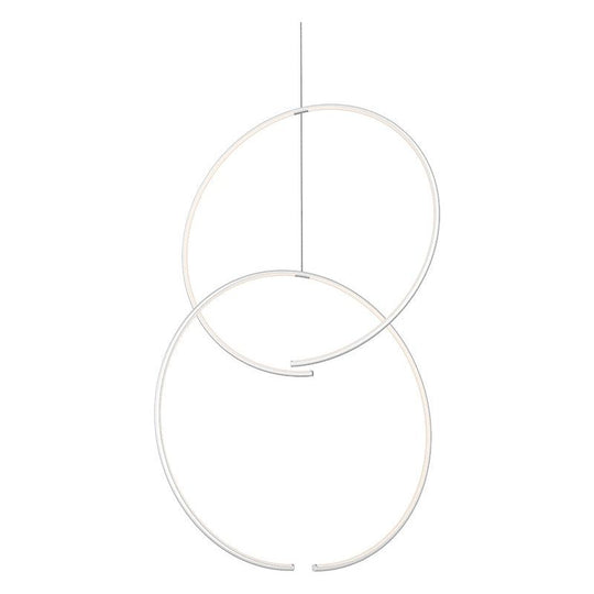 Torc LED Double Pendant