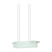 Suspended Glass Slim LED 24" Pendant