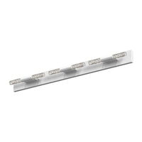 Crystal Rods 6-Light LED Bath Bar