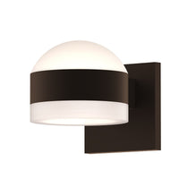 REALS Up/Down LED Sconce with Dome Top and Cylinder Bottom