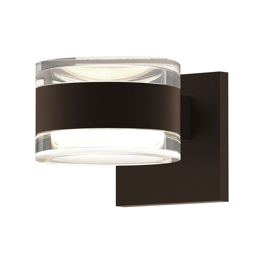 REALS Up/Down LED Sconce with Cylinder Lenses