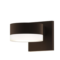 REALS Up/Down LED Sconce with Plate Top and Cylinder Bottom