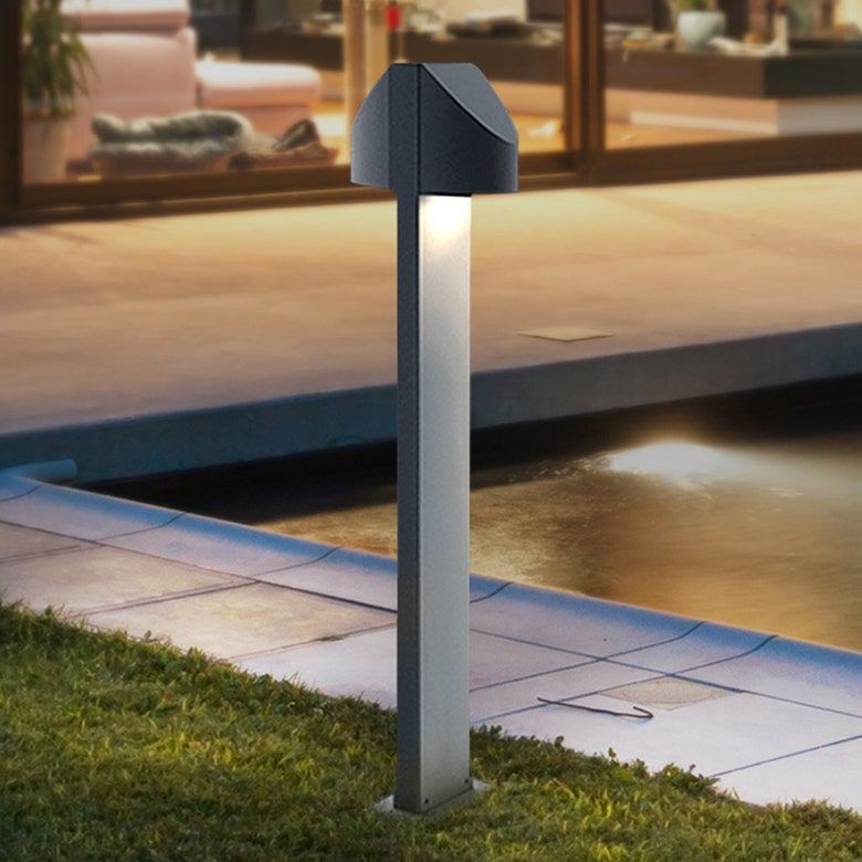 Shear 16" LED Double Bollard