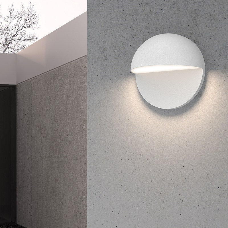 Mezza Vetro 8" LED Sconce