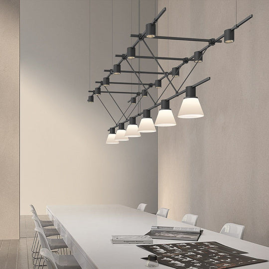 Suspenders 96" Triangle Truss with Power Precise Direct Mount Cylinders + Power Precise Direct Mount Cylinders with Glass Cone