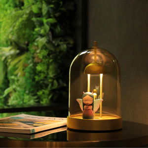 Amber 1-Light Table Lamp