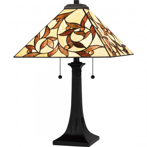 Tiffany 2-Light Table Lamp