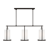 Sherwood 3-Light Large Linear Chandelier