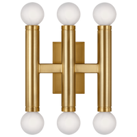Beckham Modern Triple Sconce