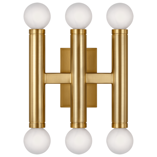 Beckham Modern Triple Sconce