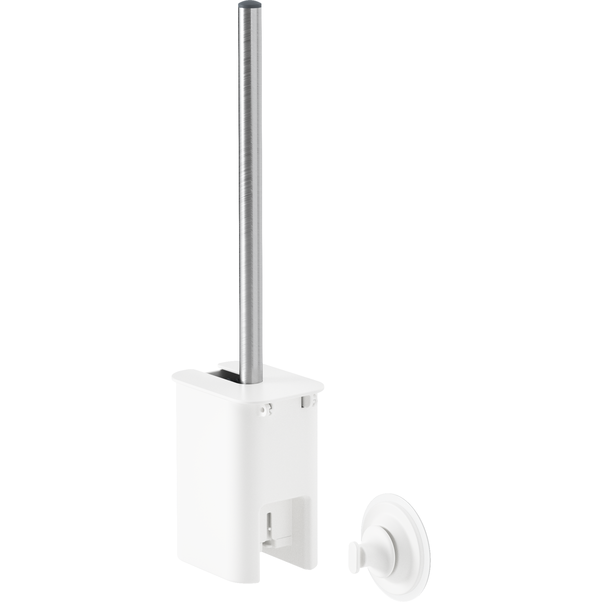 Flex Adhesive Toilet Brush & Holder