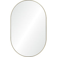 Beckah 40" Tall Oval Wall Mirror