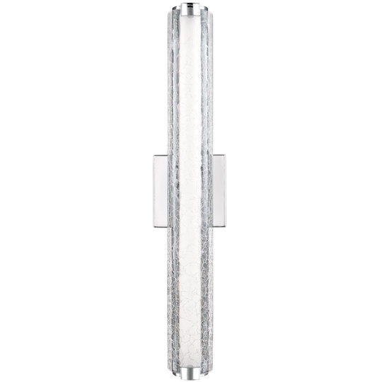 Cutler 24" Crackle Glass LED Vanity