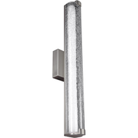 Cutler 24" Crackle Glass LED Vanity