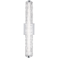 Cutler 24" Staggered Glass LED Vanity