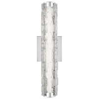 Cutler 18" Staggered Glass LED Sconce