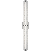 Cutler 36" Staggered Glass LED Vanity
