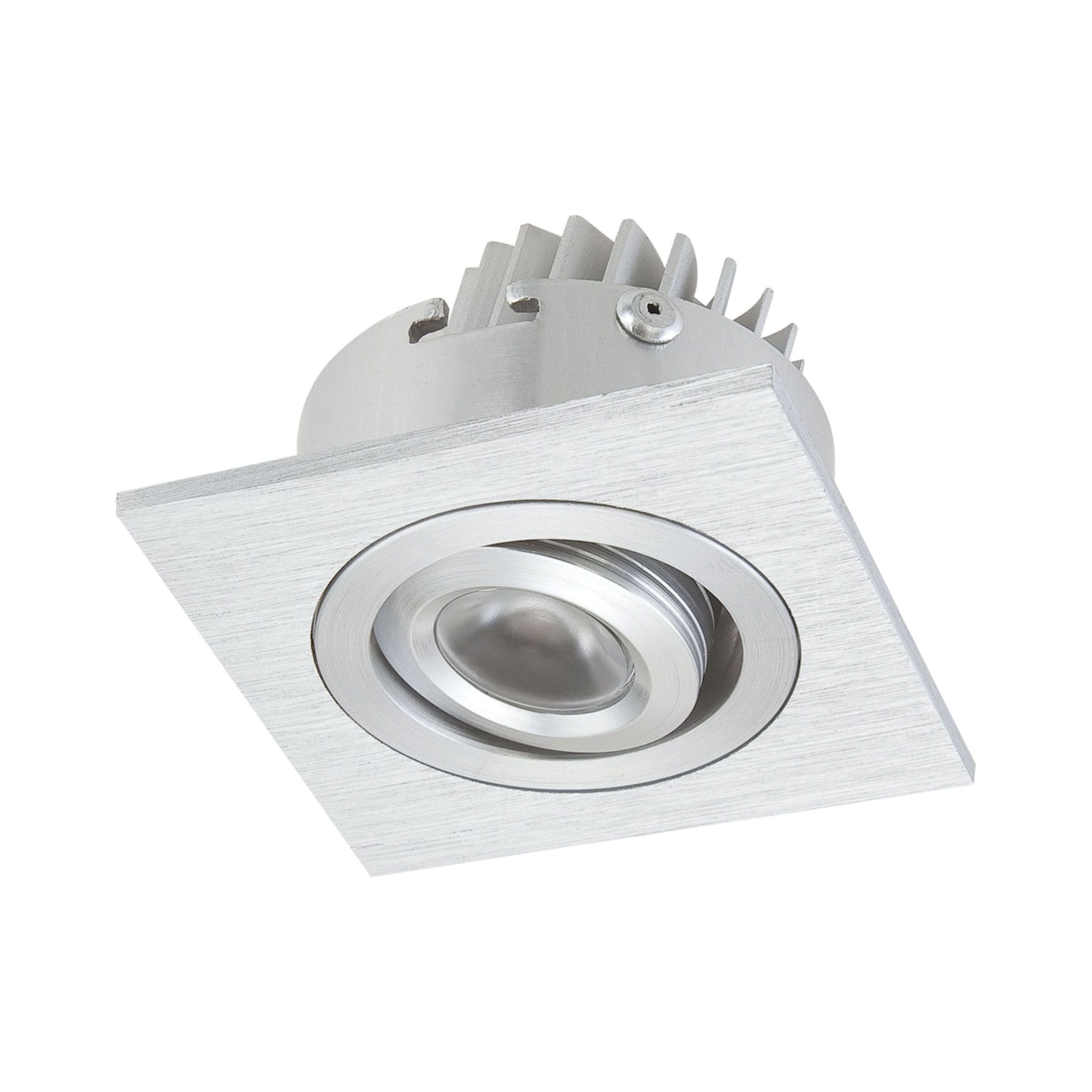 WLE601C32K-0-98 - Rec Square Directional with 1 LED + Driver, Clear Lens