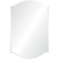 Kale 36" Tall Irregular Wall Mirror