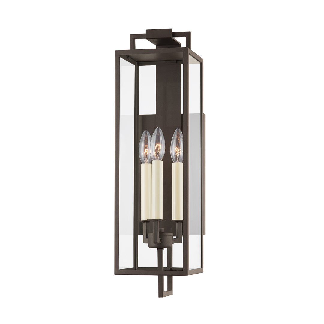 Beckham 3-Light Exterior Wall Sconce