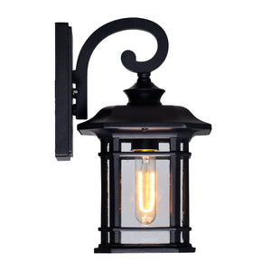 Blackburn Outdoor Wall Light Black