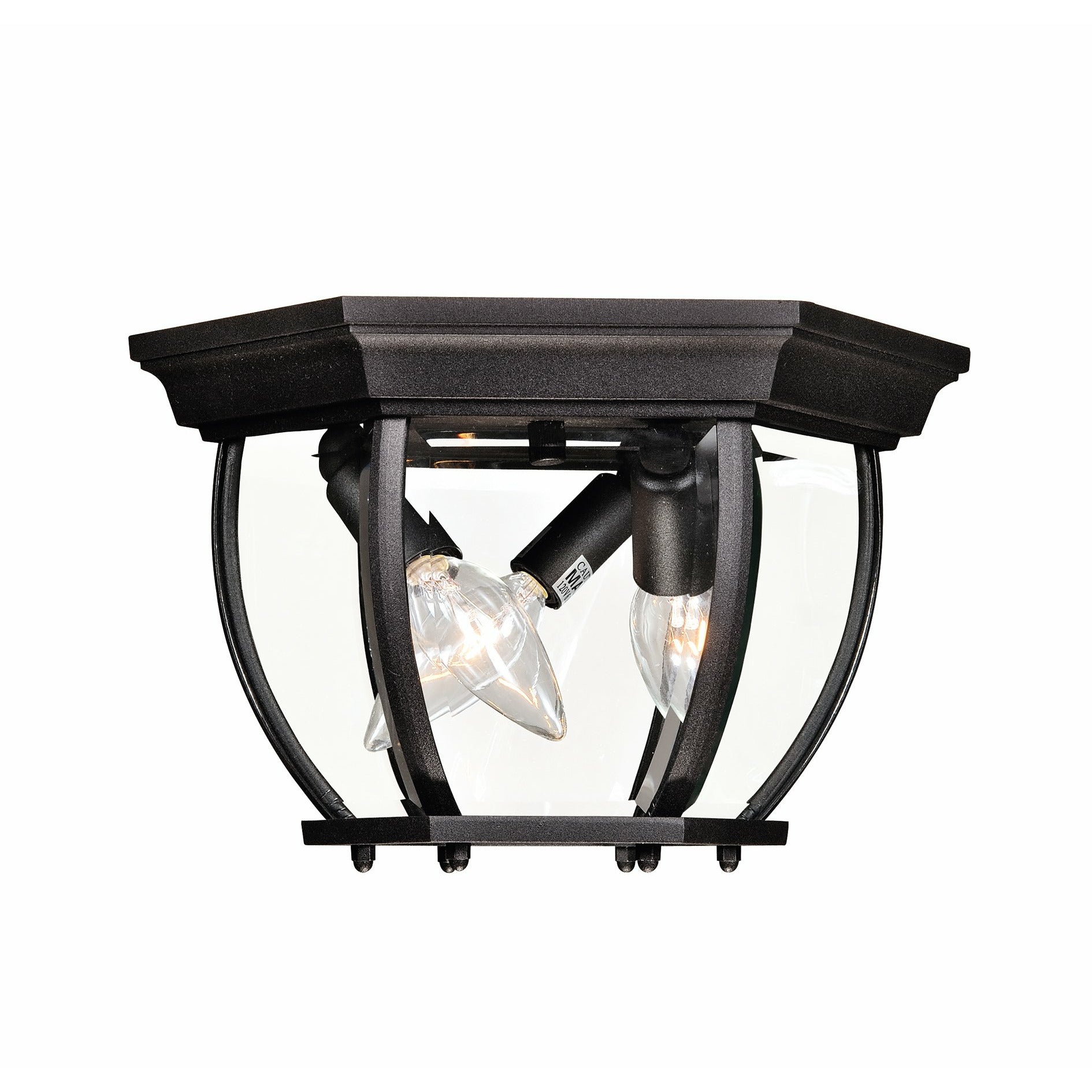 Exterior Collections Outdoor Ceiling Light Black