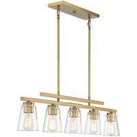 Calhoun 5-Light Linear Chandelier