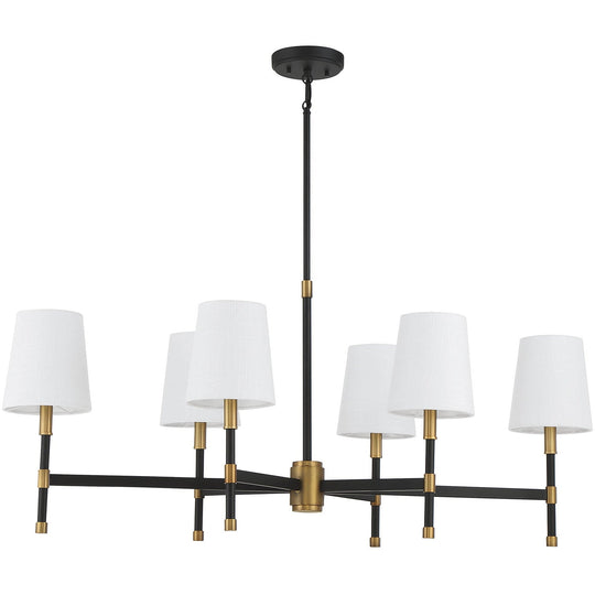 Brody 6-Light Linear Chandelier