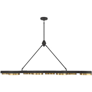 Ashor 8-Light LED Linear Chandelier