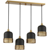 Eclipse 4-Light Linear Chandelier
