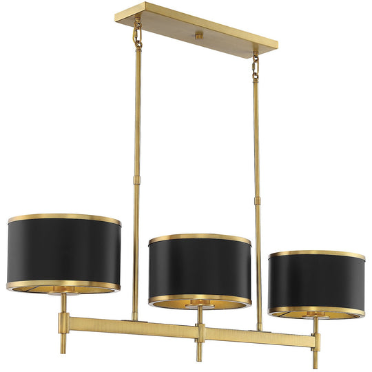 Delphi 3-Light Linear Chandelier