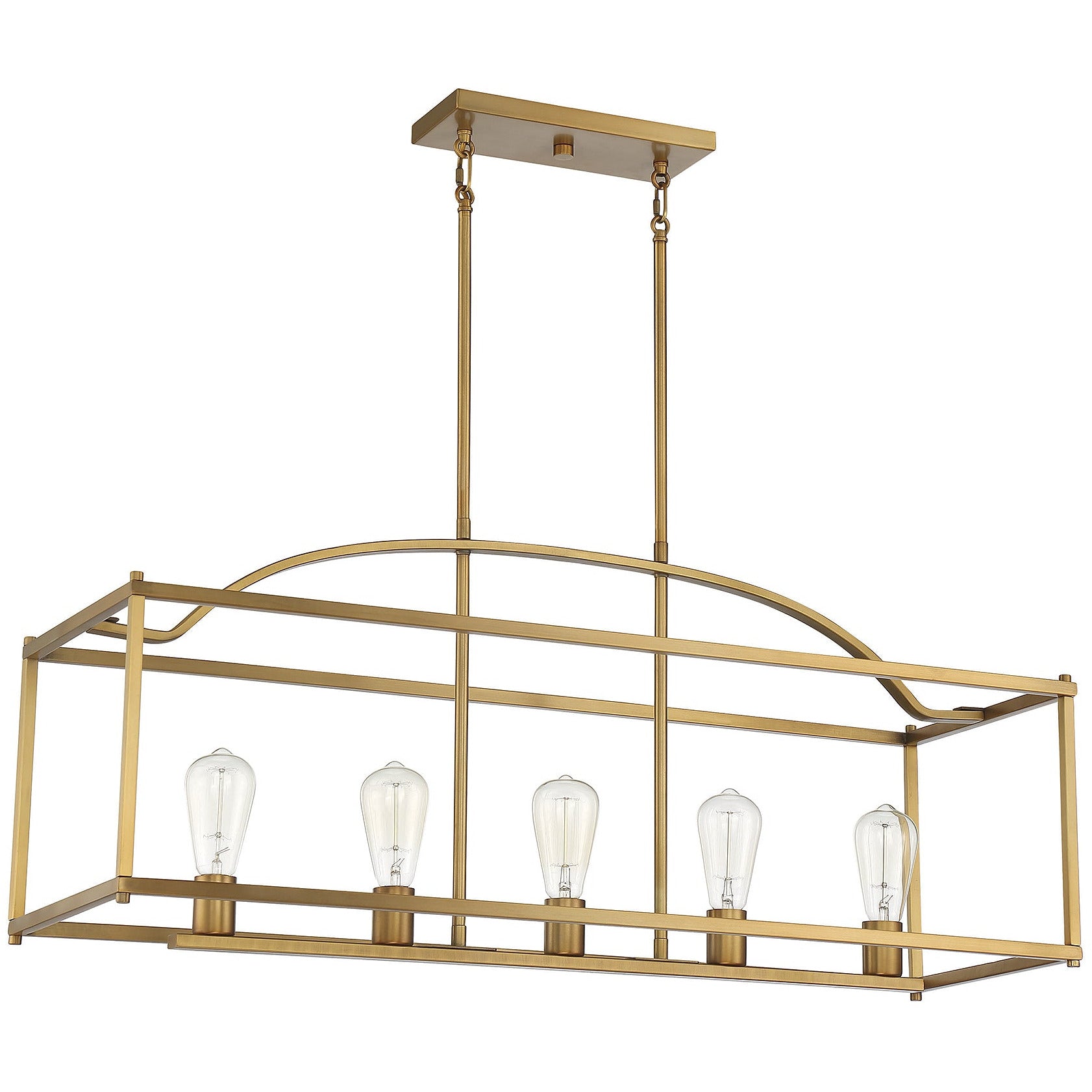 Palladian 5-Light Linear Chandelier